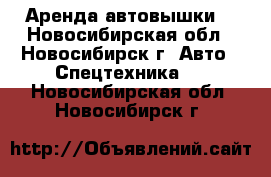 Аренда автовышки. - Новосибирская обл., Новосибирск г. Авто » Спецтехника   . Новосибирская обл.,Новосибирск г.